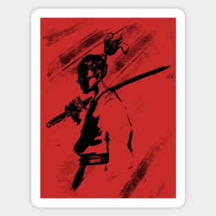 Samurai Ink Sticker